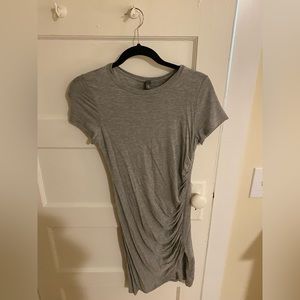 Gray side since t shirt dress from Francesca’s